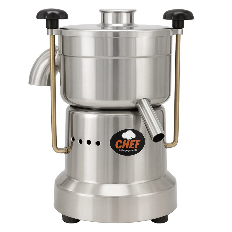 CHEF MIMN خرید عصاره گیر زنجبیل و آبمیوه گیری صنعتی 1.5 اسب برند چف
